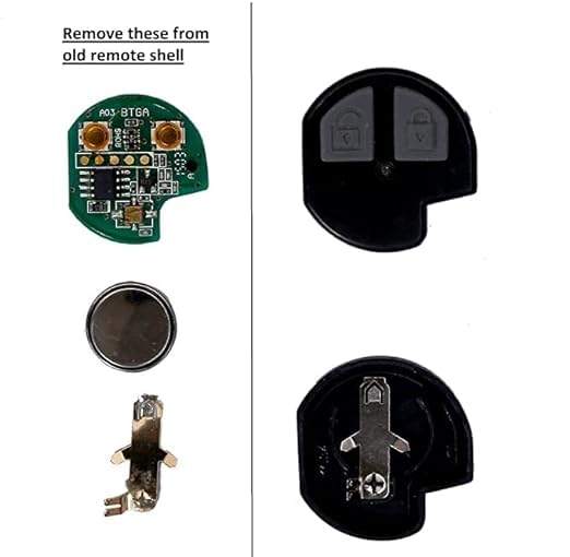 Key Shell, 2 Button Remote Key Shell, Compatible for Maruti Suzuki Swift, Wagonar, Alto, A-Star, Dezire