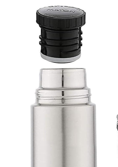 Spare Lid for Milton Thermosteel Bottle – 350ml/500ml | Leak-Proof Plain Cap | Compatible with Hot & Cold Vacuum Flask | BPA-Free, ISI Certified