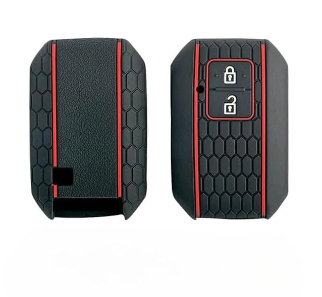 RF REDFOXX Amaze, BRIO, CRV | Car Accessories | Protects and Personalizes Car Keys - Pack of 1, Black