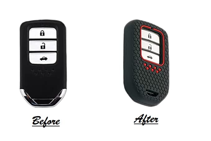 RF REDFOXX Elevate, City, Civic, Jazz, Amaze, CR-V, WR-V, BR-V | Car Accessories |Protects and adds Style to car Keys.