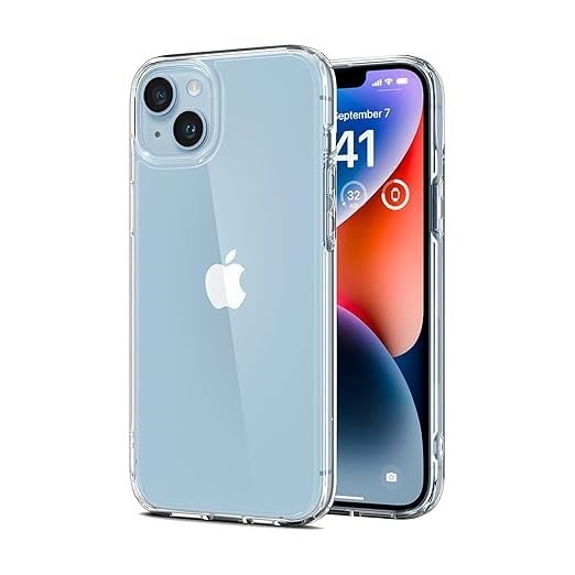 Compatible with i-Phone 11 Clear Case | Slim Shockproof Silicon & TPU Back Cover with Camera | Anti-Yellowing Scratch Resistant Transparent Phone Case for iPhone 11 (iPhone 14 Plus)