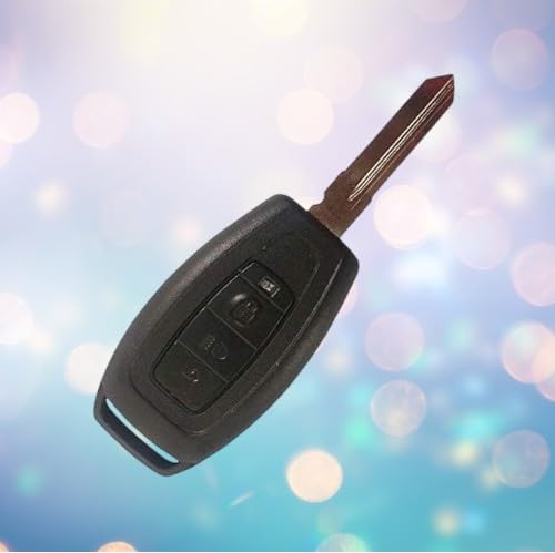 3 Button Replacement Remote keyshell fit for Tata Safari/Storme/Aria 3 Button Remote Key