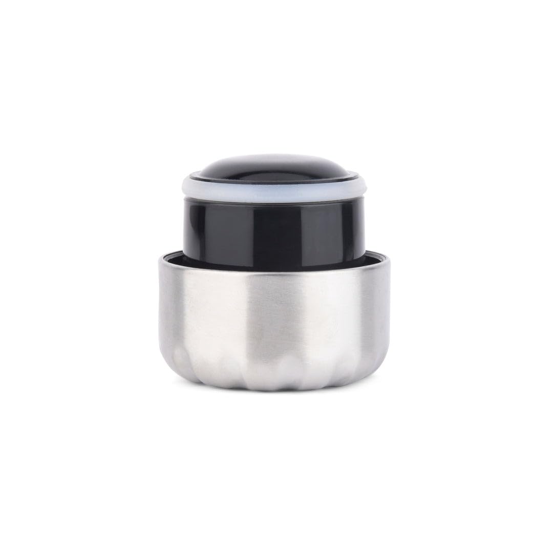 Spare Lid for Milton Duo DLX Bottle – Compatible with 350ml / 500ml / 750ml – With Silicone Ring | Leakproof Stainless Steel Cap