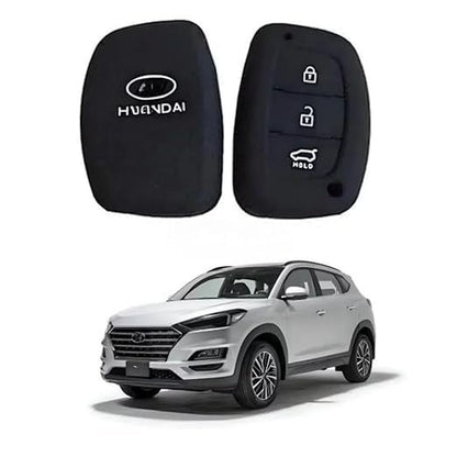TPU Car Key Cover Compatible with Hyundai Elantra, Old i10, i20, Verna Fluidic – Durable, Stylish Protection for 2/3 Button Flip Smart Keys (Pack of 1) (Hyundai I20)
