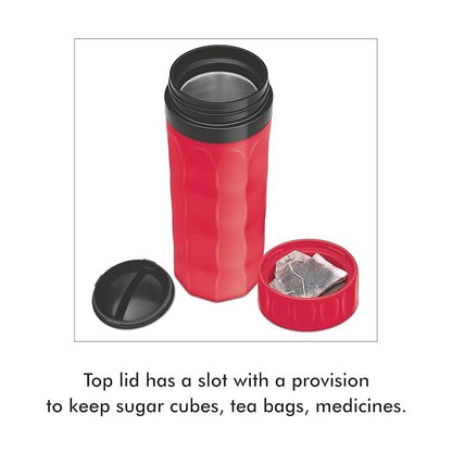 Spare PU-Filled Lid Compatible with Milton Dura/Stylo Tuff Jug | Fits 750ml / 1000ml / 1500ml | Leak-Proof Insulated Replacement Lid | Red & Black