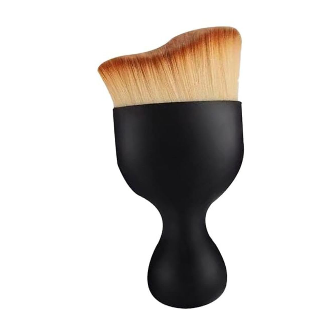 Car Interior Cleaning Brush Set, Dense Soft Bristles, for Dashboards, Vents, Black Pack of 1