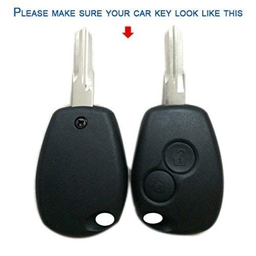 Button Remote Car Shell/Case/Body for Centre Locking/Key Less Entry for Renault Logan/Duster/Verito