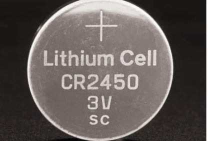CR2450 3V Lithium Button Cell Coin Battery Long Lasting Power for Car Key Remote, Weighing Scale, Calculator, Toys & Electronic Devices (Pack of 1)