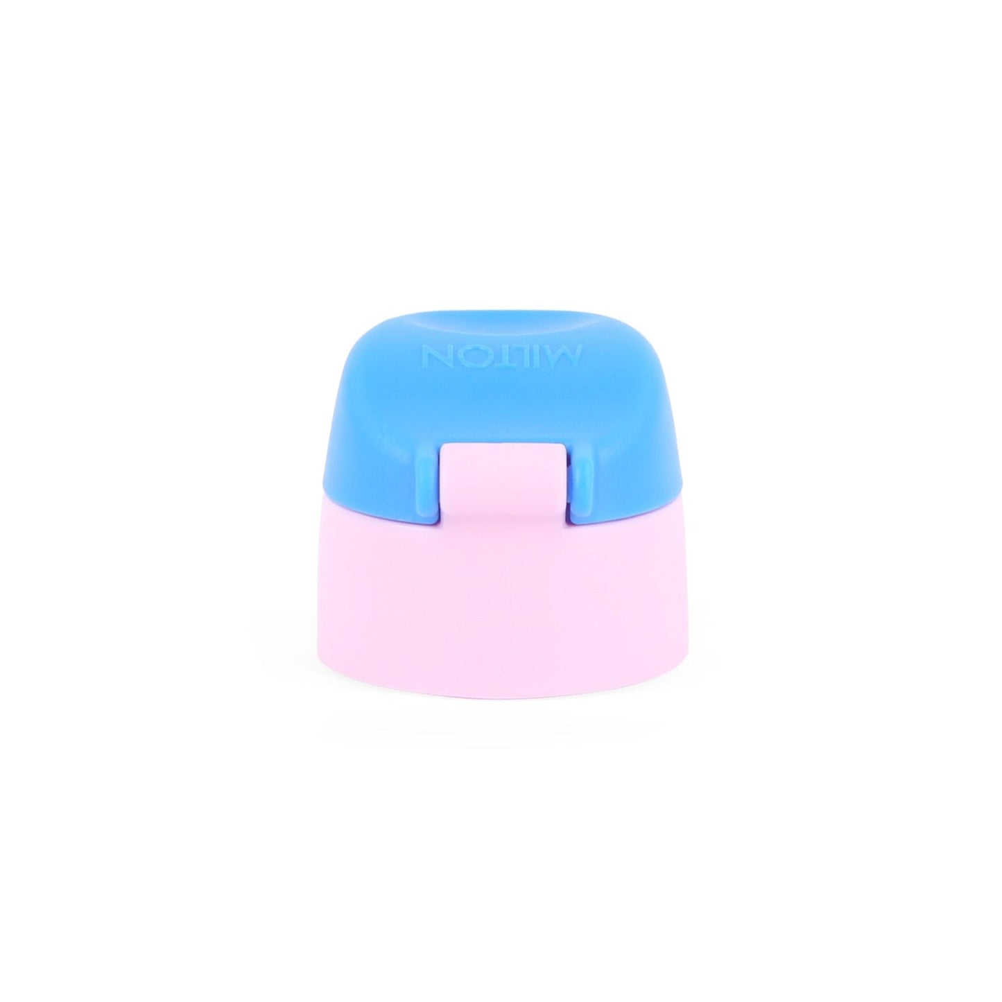 Spare Lid with Straw Compatible with Milton Steel Slim/Kool Stunner Kids Bottle | Fits 400ml | Leak-Proof Sipper Replacement Lid | BPA-Free | Cyan