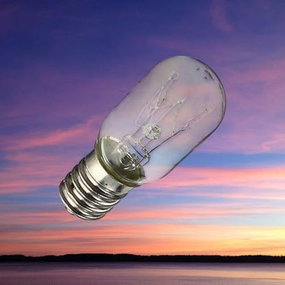 RF REDFOXX 15W E-14 Refrigerator Bulb,Ideal for illuminating the interior of standard refrigerators, Energy-Efficient Lighting for a Cozy Atmosphere Pack of 2.