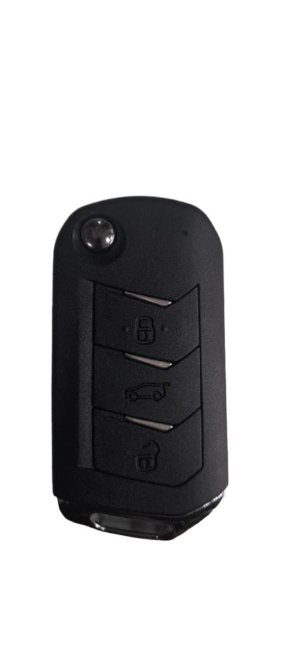 Key Shell Compatible for SCORPIRO BS6, Mahindra Thar, Marazzo, New Bolero NEO- 3 Button flip Key ( Without Blade )