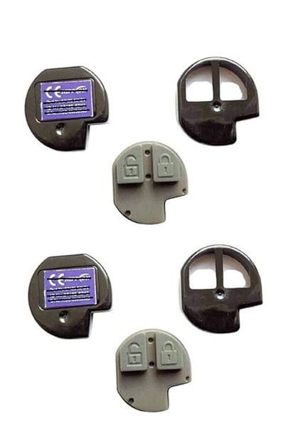 Key Shell, 2 Button Remote Key Shell, Compatible for Maruti Suzuki Swift, Wagonar, Alto, A-Star, Dezire