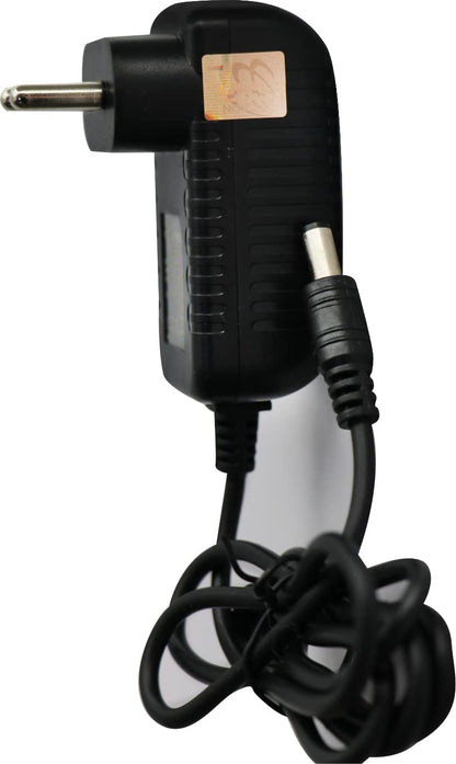 RF REDFOXX 12V 1A Output, DC 2.5MM Pin | Power Adaptor | CCTV Cameras, Routers, Modems, LED Strip Lights, Set Top Boxes | Black Color