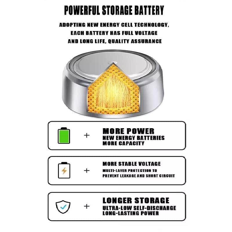 RF REDFOXX LR1130 AG10 189 Battery 1.5V Alkaline Button Cell Batteries 389A, D389, LR1131, LR54, G10A, Battery LR1130 Battery 1.5V Micro Alkaline Button Coin Cell (LR1130 / AG10-10 Unit)