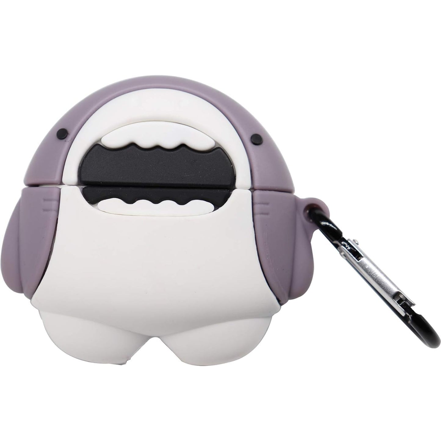 RedFoxx Shark Soft Silicone New 3D Cartoon Design Cute Anime Shockproof Cover Case with Free Keychain Compatible with Apple AIRPODS PRO (NOT for Any Other AIRPODS) (AIRPOD Cover PRO, (Shark)