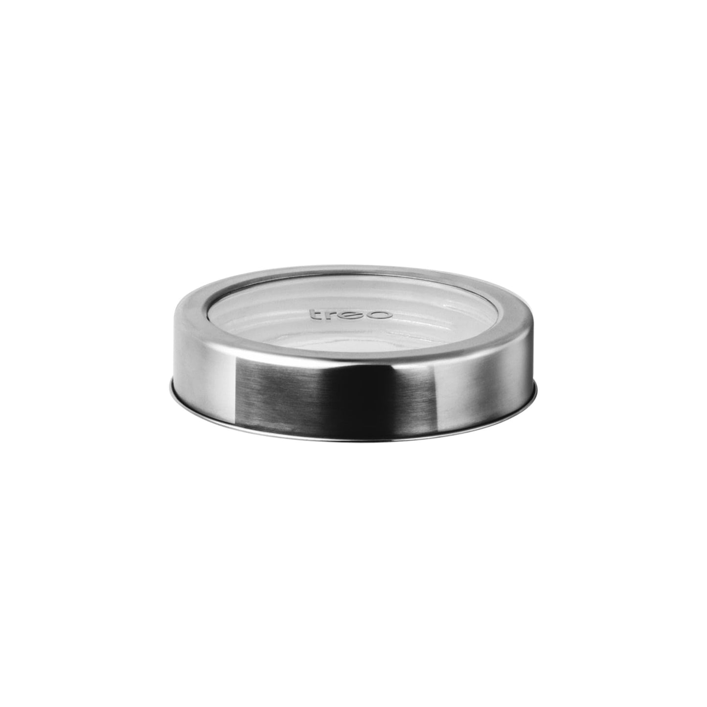 Spare Lid for Treo by Milton Cube Glass Jar | Stainless Steel Air Tight Replacement Lid for 580ml, 800ml, 1000ml, 1200ml 1250ml, 1800ml, 2250ml Containers (580 ML)