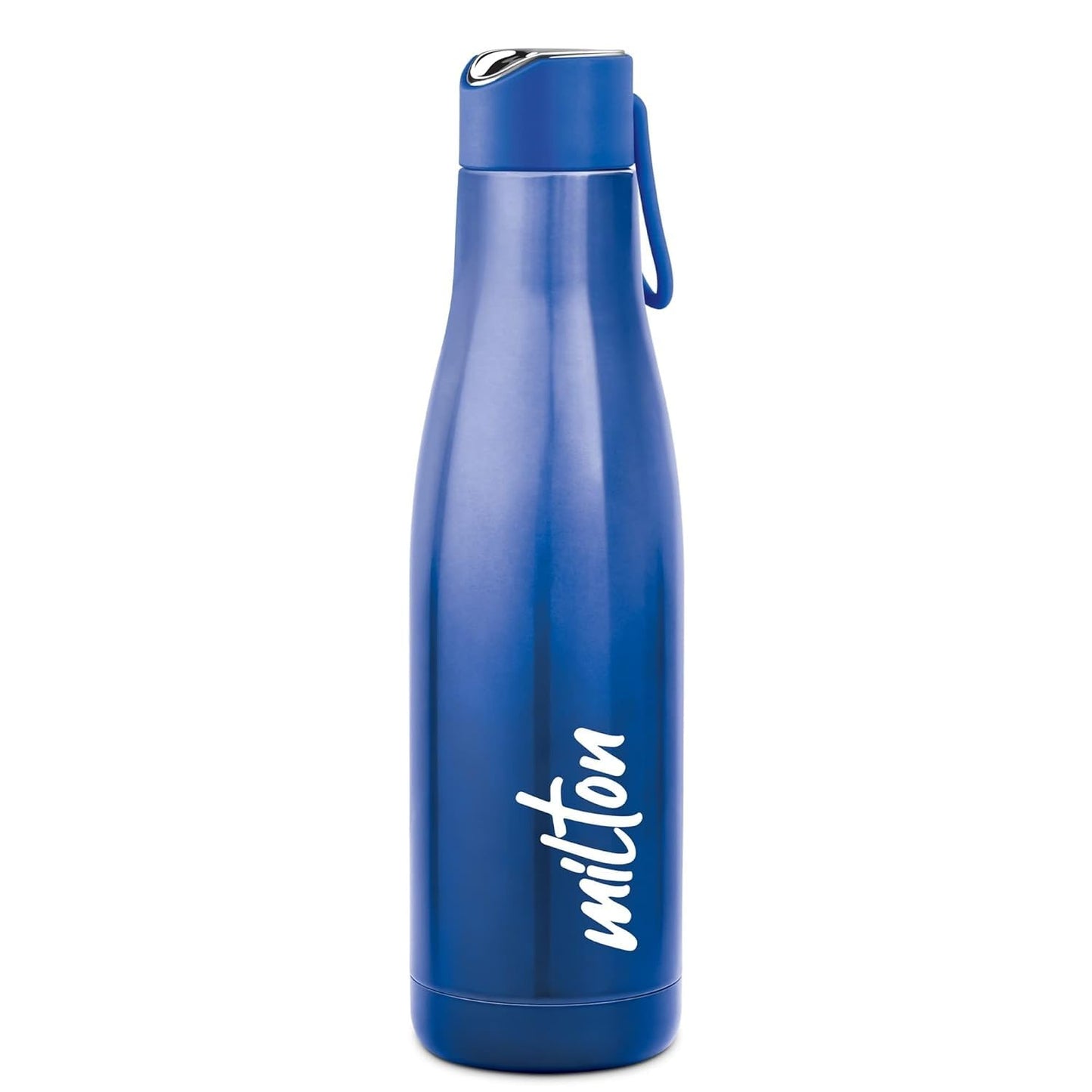 Bottle Spare Lid 600ml/800ml/1000ml (Blue) Compatible with Milton Fame Thermosteel Flask | Leak-Proof BPA-Free Replacement Cap | Secure Fit Lid for Hot & Cold Bottles (1 Pc)