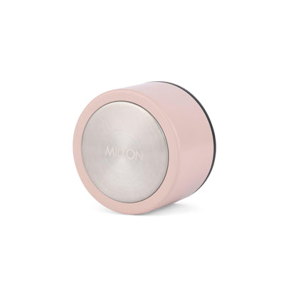 Spare Lid Compatible with Milton Ancy Thermosteel Water Bottle | Fits 500ml / 750ml / 1000ml | Leak-Proof Replacement Cap | Light Pink | 24 Hr Hot & Cold