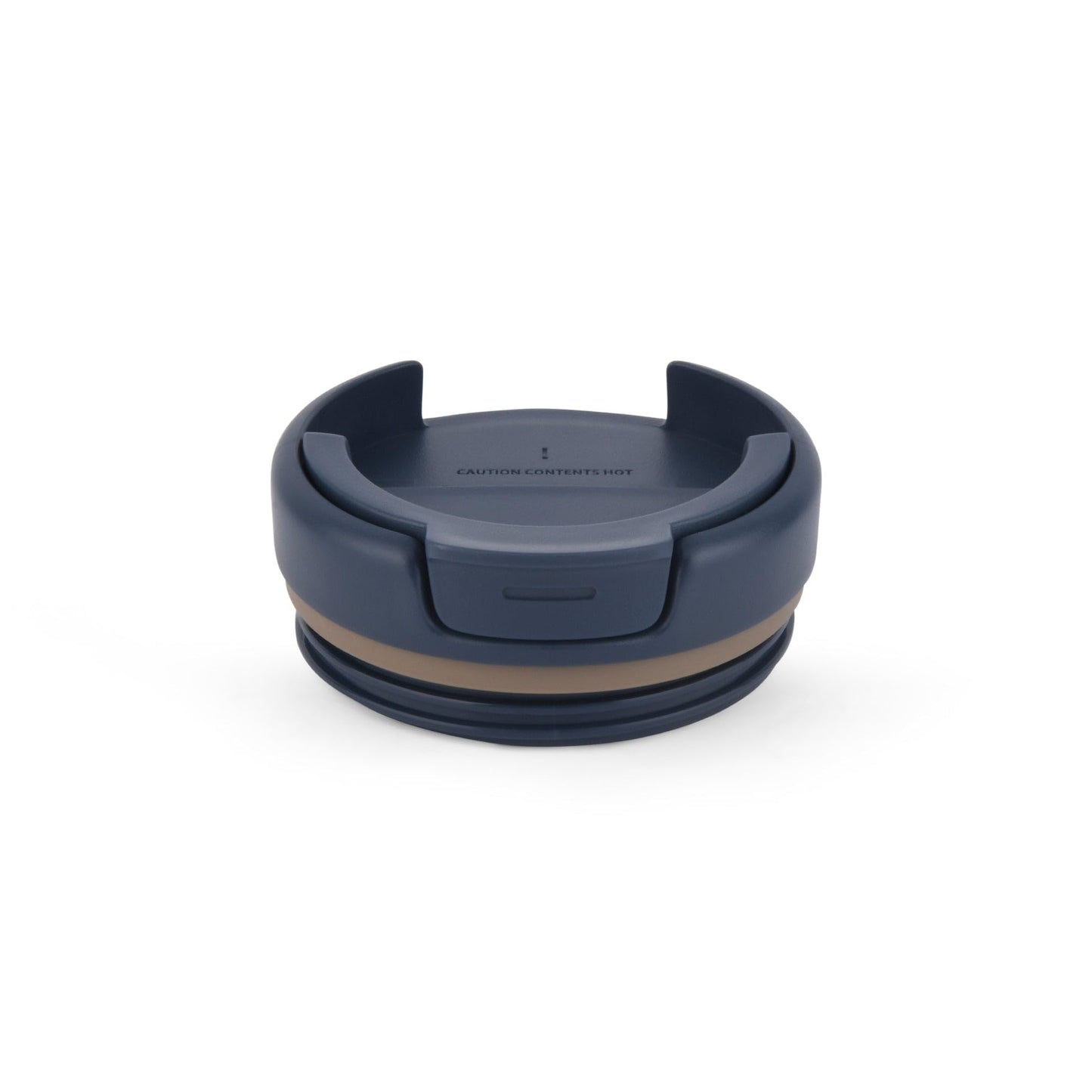 Milton Corral Replacement Lid, Navy Blue and Brown, BPA-Free Thermosteel Travel Mug Cap, Leak-Proof Design, Compatible with Milton Corral 350ml and 450ml Mugs, Model CorralCap-450