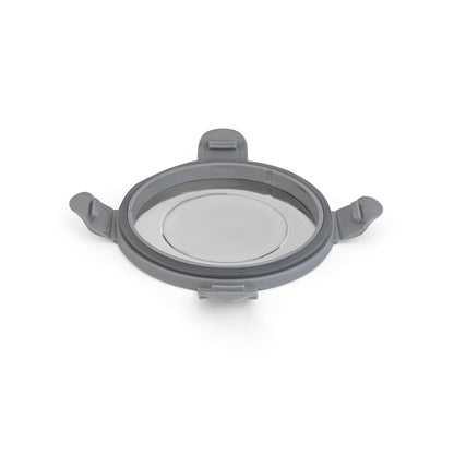 Milton Spare Click Top Lid compatible with Fresh Meal & Express Fresh Meal Lunch Box, 320ml Stainless Steel Container, Replacement Clip Lock, Leak-Proof, BPA-Free, Light Grey