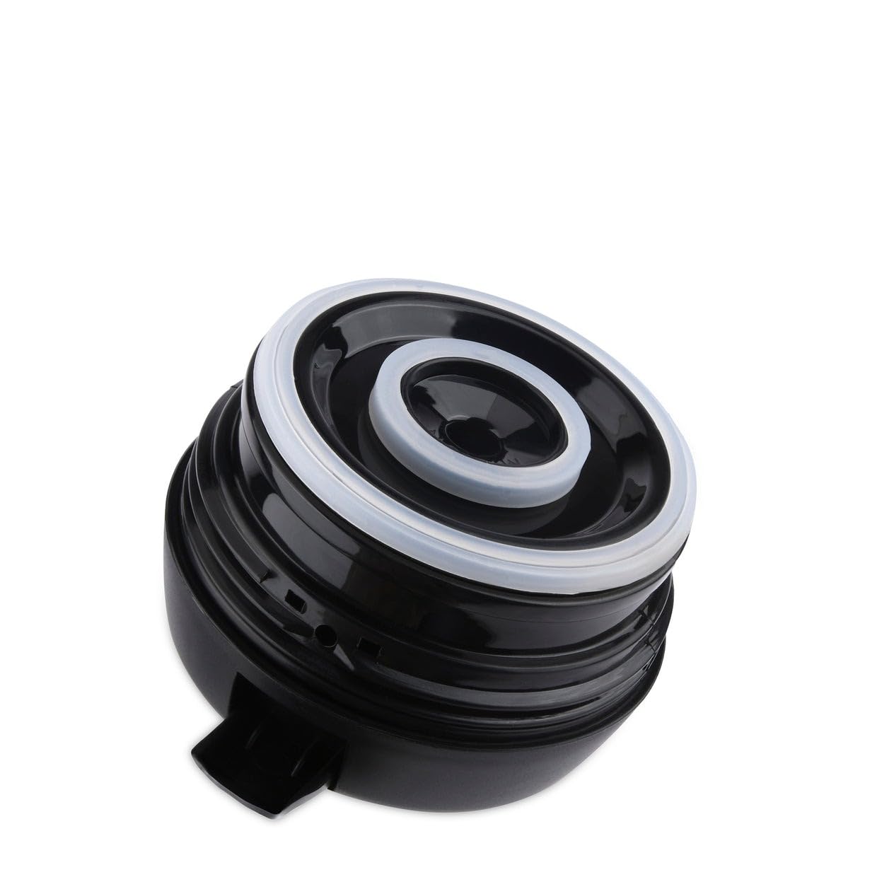 Spare Lid Compatible with Milton Astral Thermosteel Flask | Fits 1200ml, 1600ml & 2000ml (1900ml) Bottles | Leak-Proof Replacement Cap | BPA-Free | Black (Only Lid)