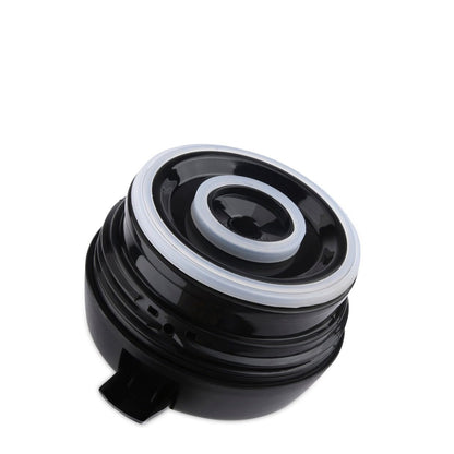 Spare Lid Compatible with Milton Astral Thermosteel Flask | Fits 1200ml, 1600ml & 2000ml (1900ml) Bottles | Leak-Proof Replacement Cap | BPA-Free | Black (Only Lid)