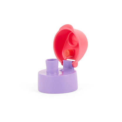 Milton Pink and Purple Replacement Lid, Compatible with Kool Joy and Kool Steelight Water Bottle, 600ml, Leak-Proof, BPA-Free