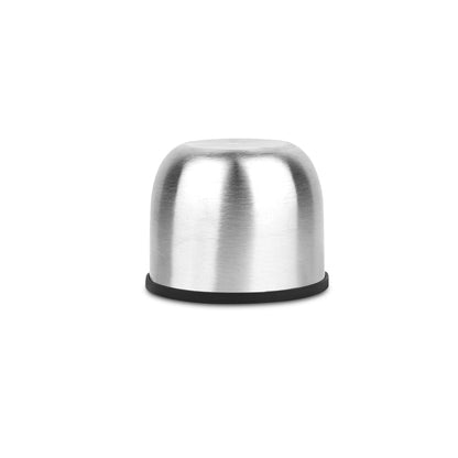 Spare Bullet Assembly Cup Compatible with Milton Thermosteel Water Bottle | Fits 300ml / 350ml / 500ml | Stainless Steel Plain Cap with Inner Jacket | Leak-Proof Replacement Lid | Silver