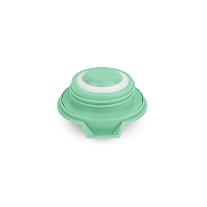Spare Assembled Lid Compatible with Milton Crystal Insulated Flask (500ml/1000ml) – Green | Leak-Proof BPA-Replacement Cap | Easy-Twist Secure Fit Flask (Only Lid)