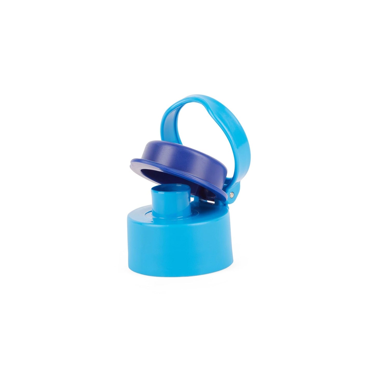 Replacement Assembly Lid Compatible with Milton Kool Steelight Water Bottle (400ml/600ml) – Blue | Leak-Proof BPA-Free Sipper Cap with Straw | Secure Fit Kids Bottle (Only Lid)