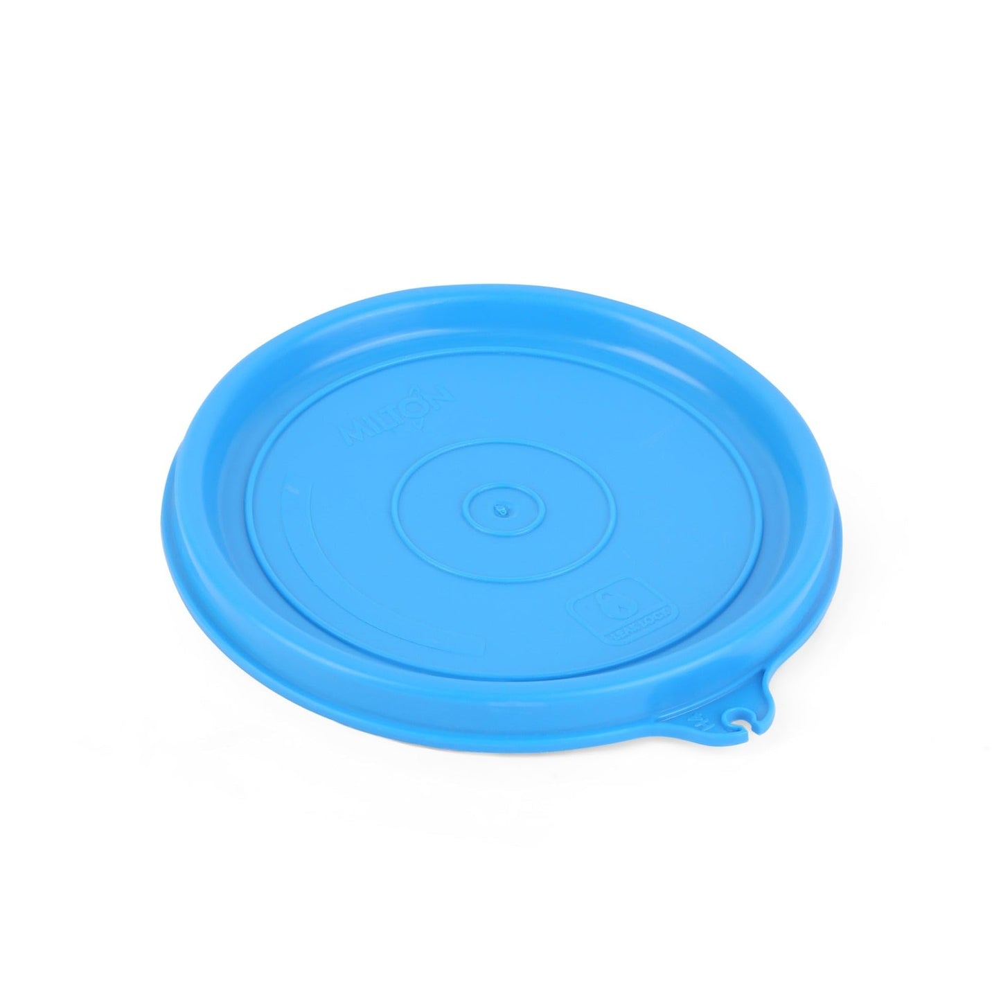 Spare Lid Compatible with Milton Stack Pack Stainless Steel Tiffin | Fits 200ml / 350ml / 500ml Containers | Leak-Proof Replacement Tiffin Lid | Blue/Cyan