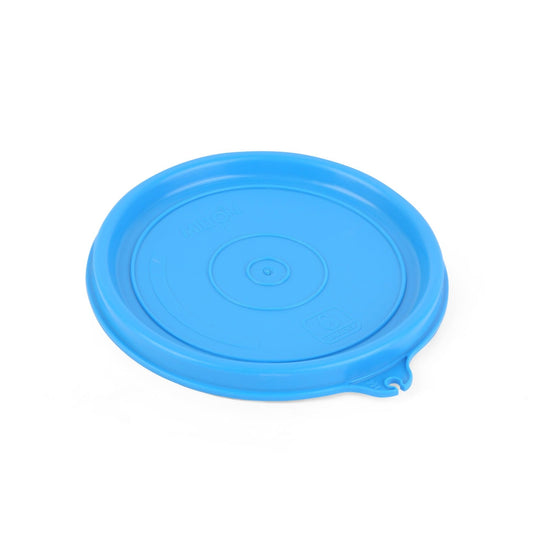 Spare Lid Compatible with Milton Stack Pack Stainless Steel Tiffin | Fits 200ml / 350ml / 500ml Containers | Leak-Proof Replacement Tiffin Lid | Blue/Cyan