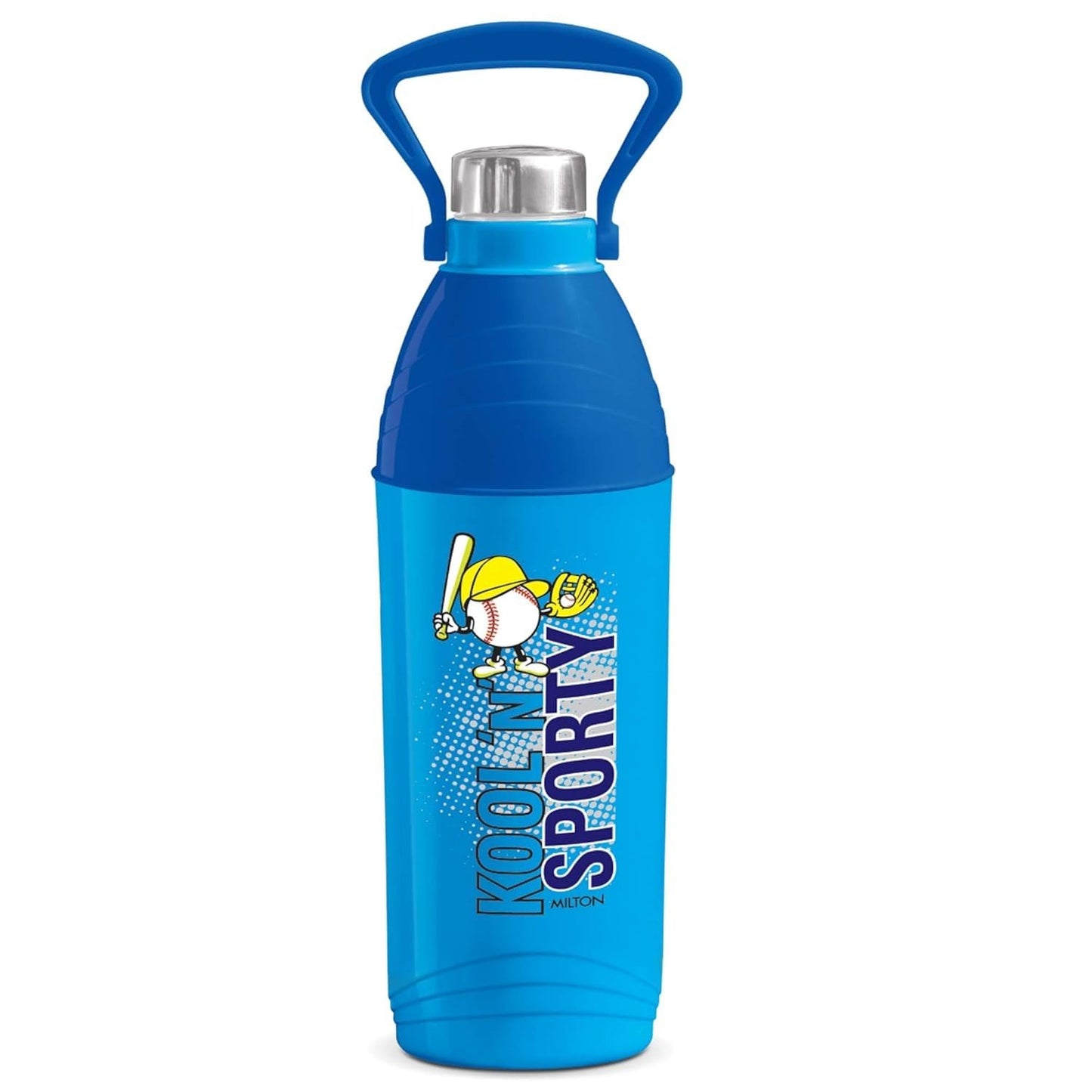 Spare Assembly Lid Compatible with Milton Kool N Sporty Water Bottle | Fits 1200ml & 1800ml Bottles | SS + PP Replacement Lid | Leak-Proof Sports Bottle Cap | BPA-Free | Black (Only Lid)