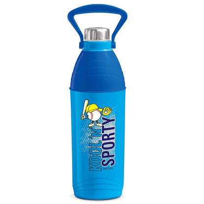 Spare Assembly Lid Compatible with Milton Kool N Sporty Water Bottle | Fits 1200ml & 1800ml Bottles | SS + PP Replacement Lid | Leak-Proof Sports Bottle Cap | BPA-Free | Black (Only Lid)