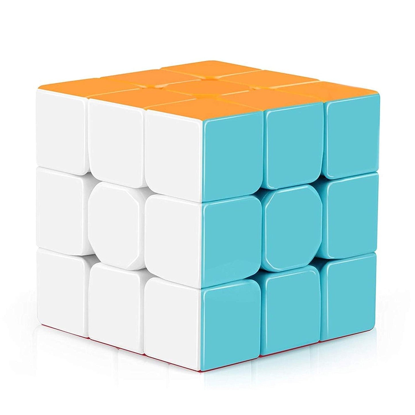 RF REDFOXX Magic 3x3 High Speed Cube for Kids & Adults | Puzzle Games | Best Gift for Kid | Stickerless Rubiks | Cube 3x3x3 Toy 5.9Cm for 3 Years & Up | Multi Color Smart Cubes
