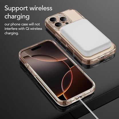 RF REDFOXX Compatible with i-Phone 11 Clear Case | Slim Shockproof Silicon & TPU Back Cover with Camera | Anti-Yellowing Scratch Resistant Transparent Phone Case for iPhone 11 (iPhone 16 Pro)