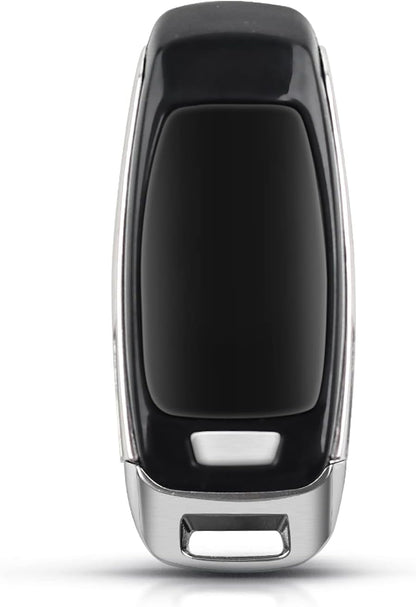 Fly Master Replacement Car Key Shell Compatible with Aiudi A6 C8 A7 A8 Q8 2017 2018 2019 2020, Uncut with 3 Buttons