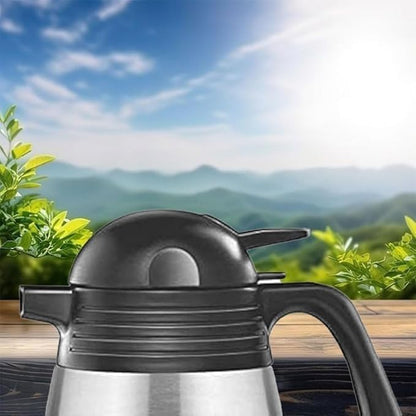 Replacement Lid for Compatiable with Milton Carafe Flask, Black Plastic, 1500ml Compatible