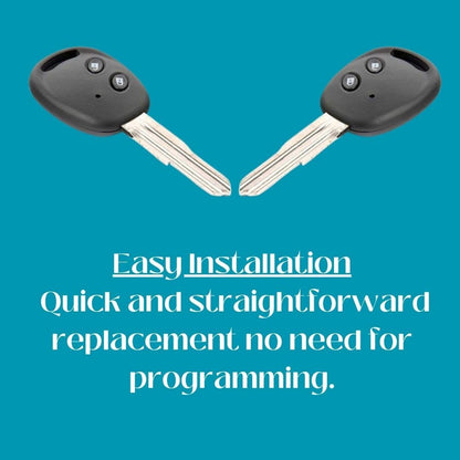 RF REDFOXX Replecment Key Comptiable for Chevrolet Beat | Automobile Accessories | Durable Car Key Shell Chevrolet Beat
