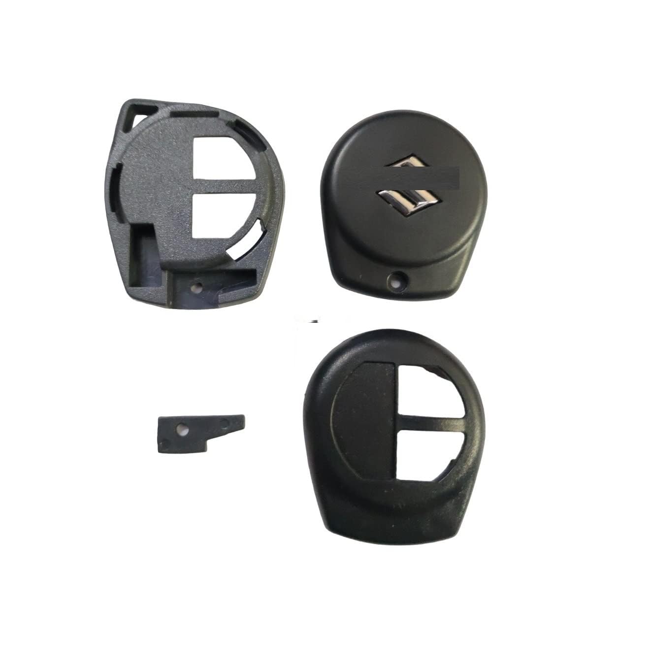 RF REDFOXX 2 Button Replacement Key Shell with Remote case Compatible for Maruti Suzuki Swift, Dezire, A-Star,Alto SX4, Wagonar k Series etc(NOT for BALENO BREZZA & CIAZ )