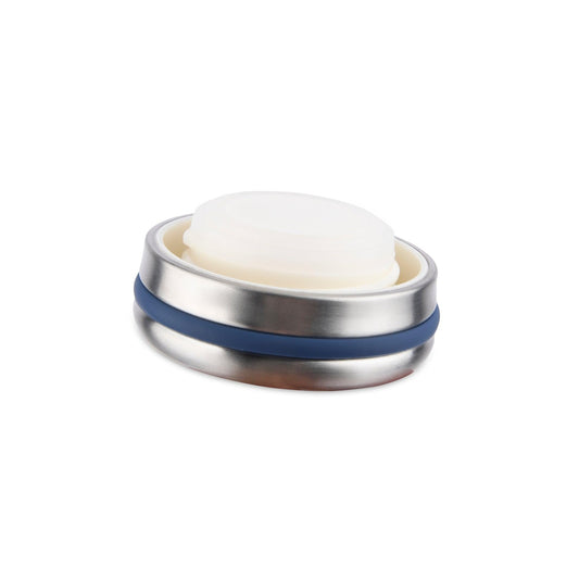 Spare Lid compatible with Milton Shiny Thermosteel Bottle, Fits 200ml and 300ml, Leak-Proof Replacement Cap, Stainless Steel with Blue Accent
