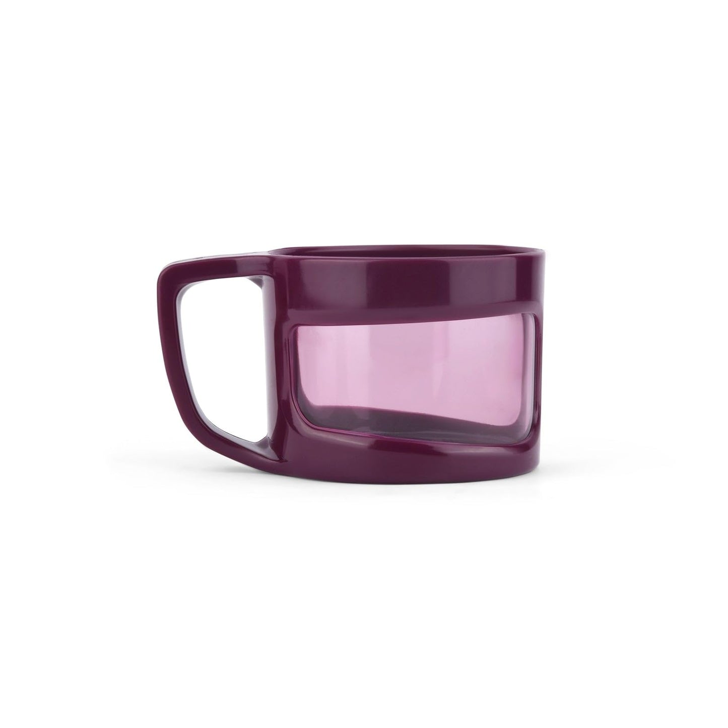 Spare Lid Compatible with Milton Thermosteel Glassy Cup (350ml & 500ml) – Purple | Leak-Proof BPA- Replacement Cap | Secure Fit Lid for Hot & Cold Drinking Cup (1 Pc)