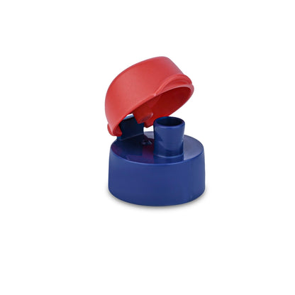 Spare Lid for Milton Kool Joy/Kool Active/Kool Body Water Bottle (400ml) – Mono Blue | Leak-Proof BPA-Replacement Cap (Only Lid)