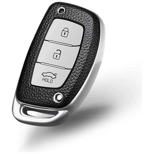 RF REDFOXX Hyundai Creta, Compatible for i10 Grand, i20 Elite, i20 Car Accessories | Hyundai Models | Protect Your Keys with a Stylish coverActive, Xcent, Verna 4s, Tucson, Elantra, Grand i10 Nios .