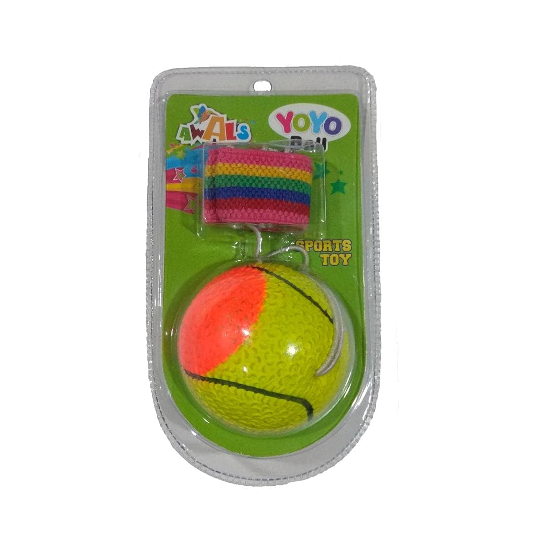 RF REDFOXX Yo Yo Ball Toy for Boys Girls Kids Ball Play Set Adjustable Wrist Band yoyo (yoyo Balls Pack of 1)