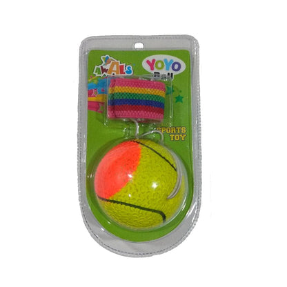 RF REDFOXX Yo Yo Ball Toy for Boys Girls Kids Ball Play Set Adjustable Wrist Band yoyo (yoyo Balls Pack of 1)