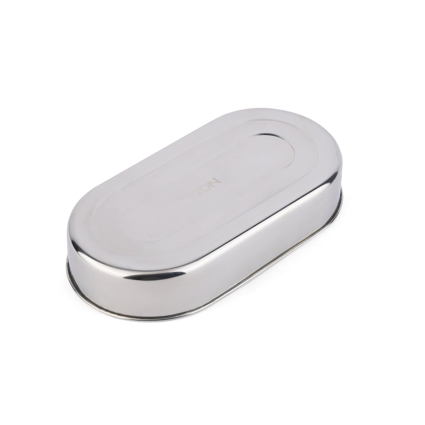 Spare Stainless Steel Oval Container Compatible with Milton Corporate Lunch Box | 0.5mm Thick DDQ Steel | Replacement Inner Container | Food-Grade & Durable