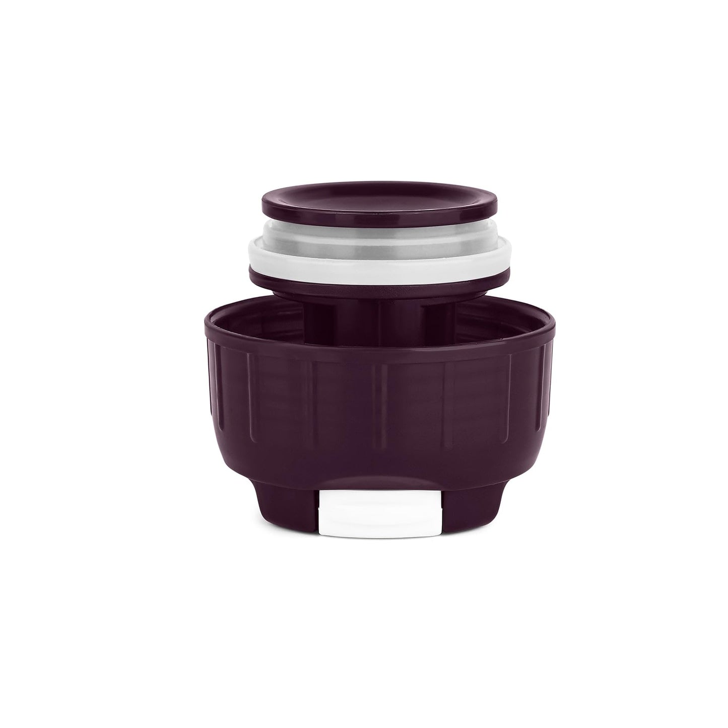 Replacement Flip Lid Compatible with Milton Thermosteel Flask Bottle (750ml/1000ml) – Dark Purple/Black | Leak-Proof BPA-Free Button Press Cap | Secure Fit Vacuum Flask (Only Lid)