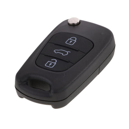 Fly Master Replacement Flip Key Shell Compatible for Old Hyundai i20 Below 2012 Models