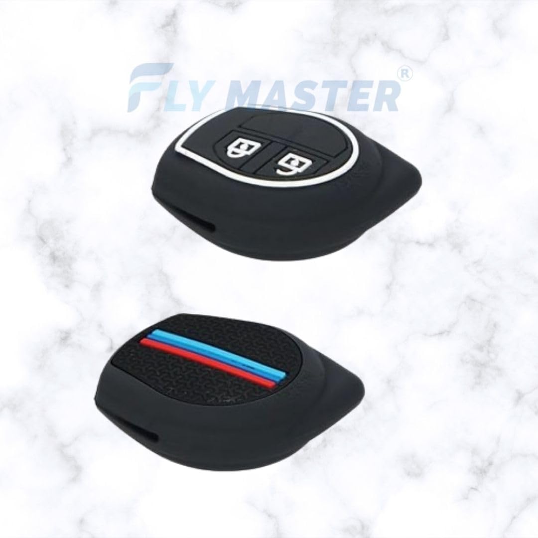 Metal Key Cover Compitable for Suzuki Swift | Ertiga | Wagonr | Celerio | Swift Dzire | Alto | Fronx | Breza | S Presso | Ignis 2 Button Remote Key